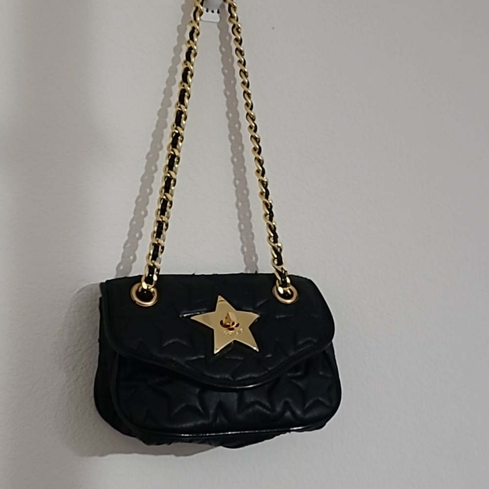 Betsey Johnson Heart Quilted Purse